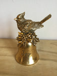 Bird on Gold Bell