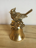 Bird on Gold Bell