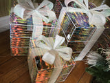 Set of 3 Irridescent LED boxes