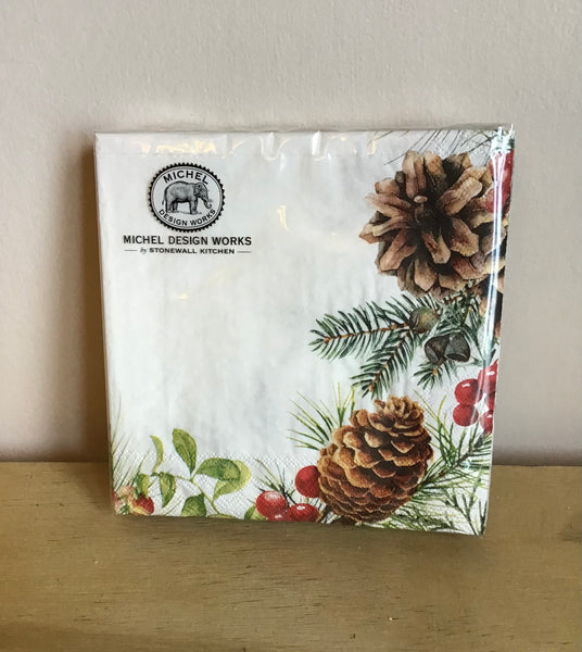 White Spruce Cocktail Napkins