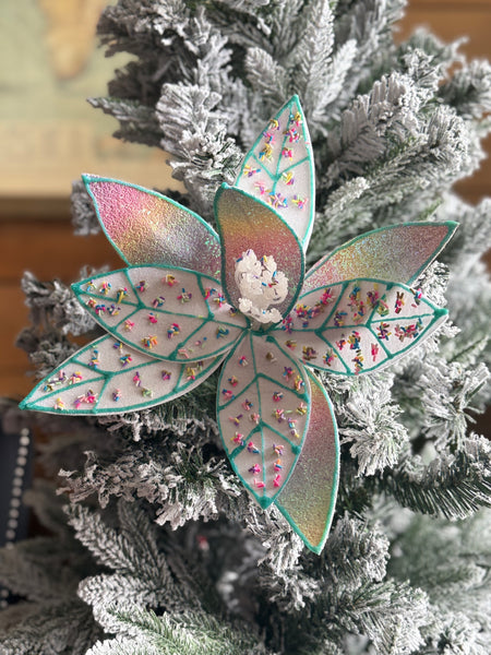 Sprinkle candy Poinsettia