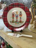 Nutcracker Cake plate & server