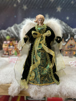 Green and gold Angel topper