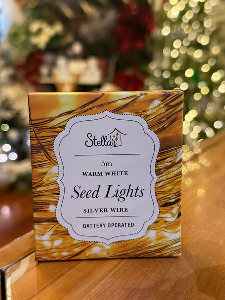 5m warm white sliver wire