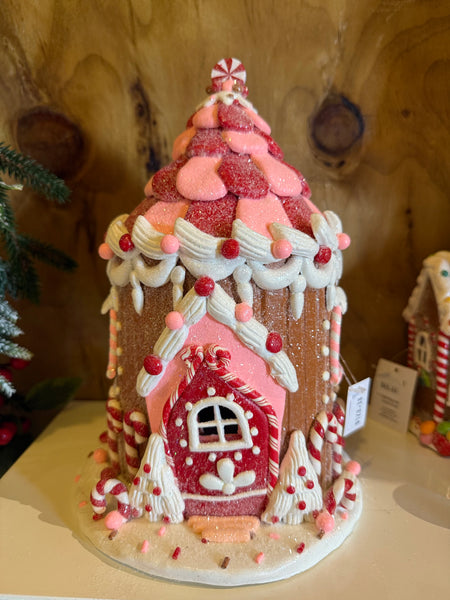 Piped Gingerbread Hut