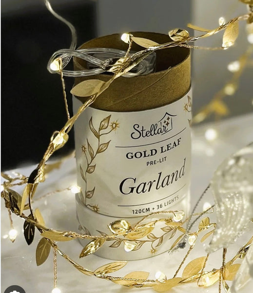 Gold Leaf Garland