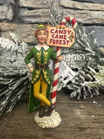 Buddy candy cane forest