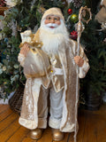 90cm Champagne Santa