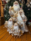90cm Champagne Santa