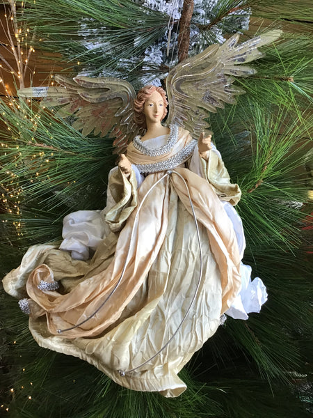 Hanging Angel with Tin Wings