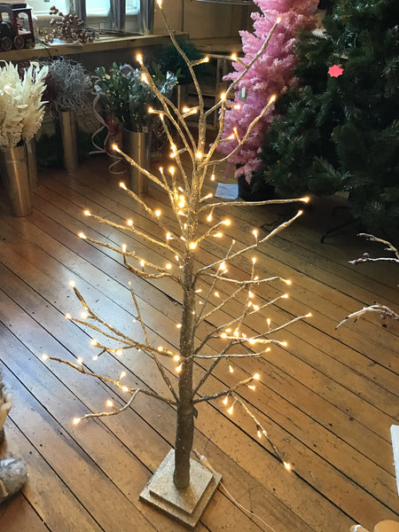 Champagne Glitter Tree