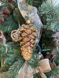 Glass Pinecone