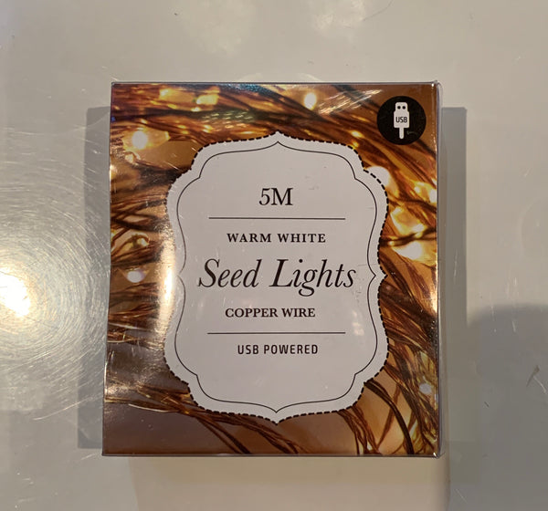 5m USB Powered Seed Lights