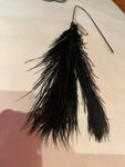 Black Feather Spray