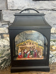 Nativity water lantern