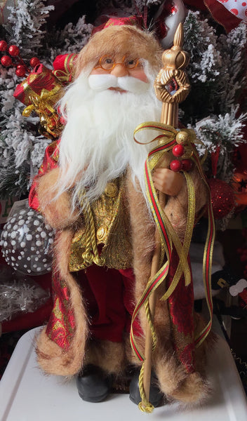 40cm Standing Santa