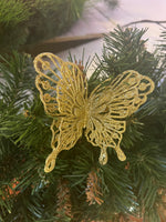 Gold Butterfly w/clip