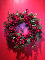 Berry Pine Wreath 66cm