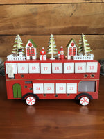 Light up Whimsical Advent Bus