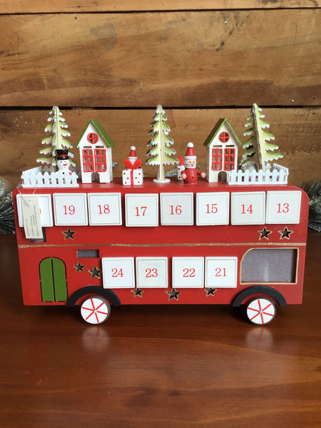 Light up Whimsical Advent Bus